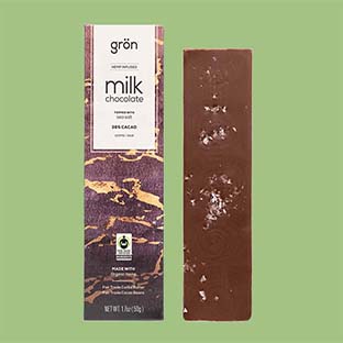 grön milk chocolate w/ sea salt