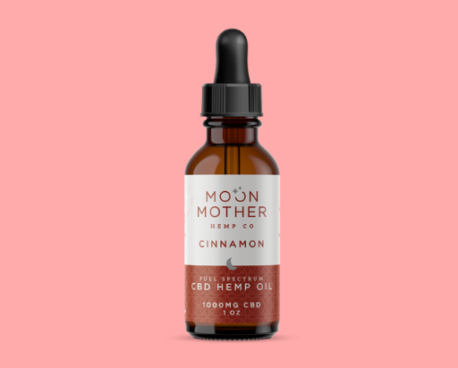 moon mother hemp Full Spectrum Hemp Oil Tincture Cinnamon